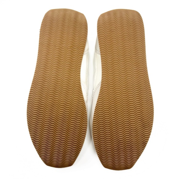 Madewell League Washed Nubuck Leather Sneakers in Cloud Linen - Picture 11 of 12